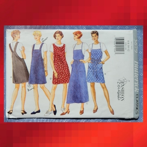 3 Misses Patterns Sizes 6-12 - Picture 3 of 4